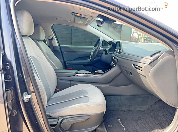 5NPEF4JAXLH028138 2020 HYUNDAI SONATA Gray უკანა ხედი