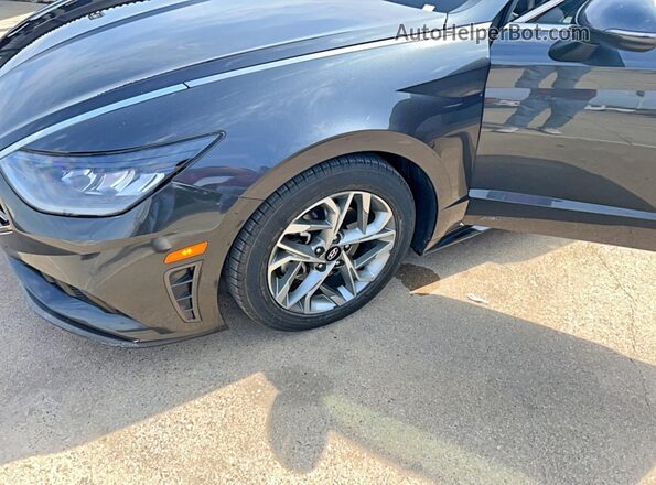 5NPEF4JAXLH028138 2020 HYUNDAI SONATA Gray ძრავის განყოფილების ხედი