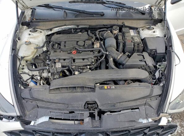 5NPEH4J21LH052735 2020 HYUNDAI SONATA White Rear interior view