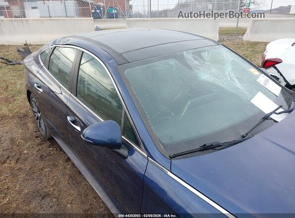 5NPEH4J22LH036656 2020 HYUNDAI SONATA Blue 
