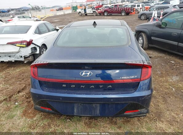 5NPEH4J22LH036656 2020 HYUNDAI SONATA Blue 