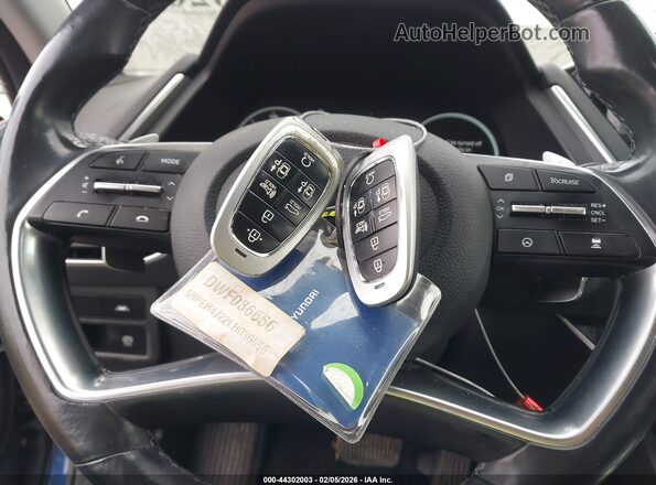 5NPEH4J22LH036656 2020 HYUNDAI SONATA Blue წინა პანელის ხედი