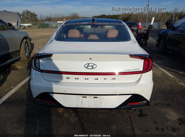 5NPEH4J24MH076917 2021 HYUNDAI SONATA White 