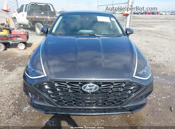 5NPEH4J26MH122909 2021 HYUNDAI SONATA Gray Вид щитка приладів