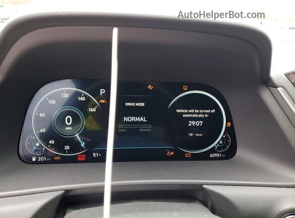 5NPEJ4J28MH086323 2021 HYUNDAI SONATA Silver Instrument cluster view