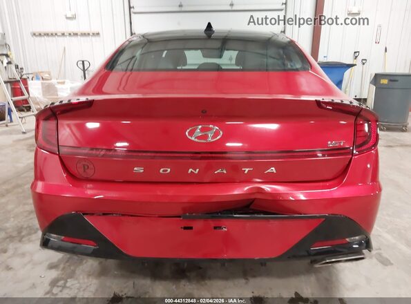 5NPEJ4J29MH092874 2021 HYUNDAI SONATA Красный 