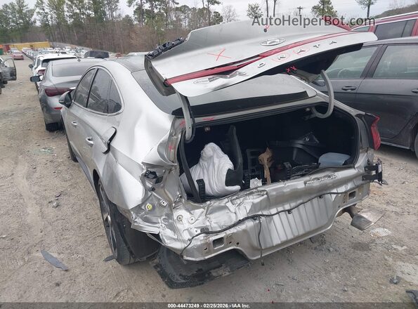 5NPEJ4J2XMH098294 2021 HYUNDAI SONATA Silver Rear left