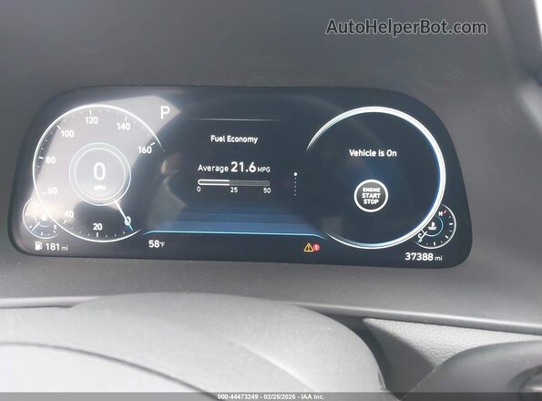 5NPEJ4J2XMH098294 2021 HYUNDAI SONATA Silver Rear seats view