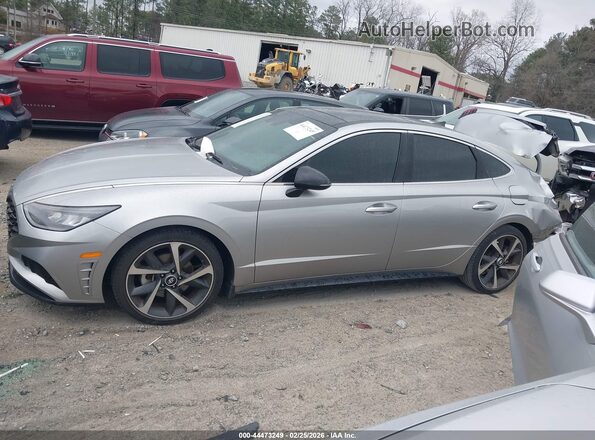 5NPEJ4J2XMH098294 2021 HYUNDAI SONATA Silver 