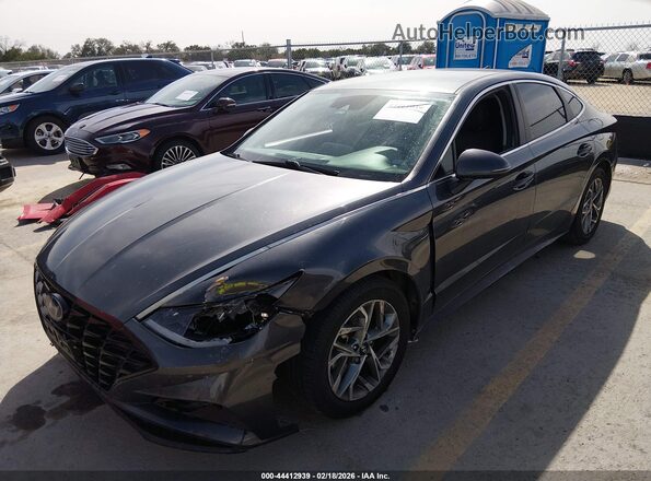 5NPEL4JA9LH022744 2020 HYUNDAI SONATA Gray Front left