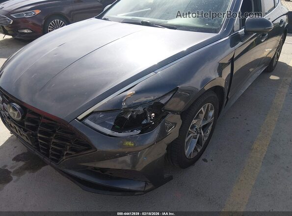 5NPEL4JA9LH022744 2020 HYUNDAI SONATA Gray Front view