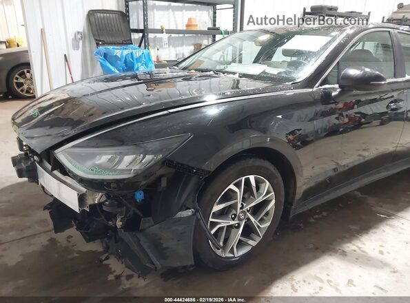 5NPEL4JA9MH084212 2021 HYUNDAI SONATA Black Вид спереду