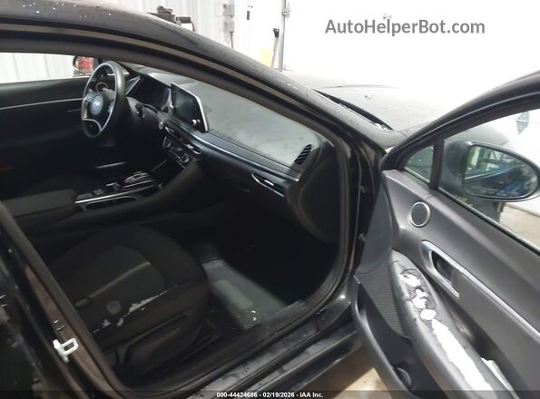 5NPEL4JA9MH084212 2021 HYUNDAI SONATA Black Вид салону спереду