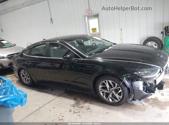 5NPEL4JA9MH084212 2021 HYUNDAI SONATA Black Вид задньої частини салону