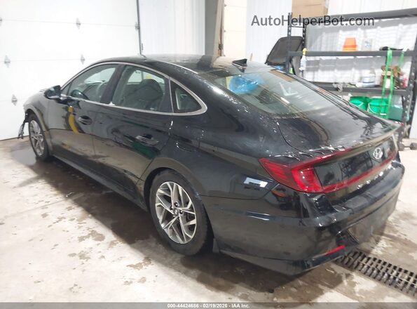 5NPEL4JA9MH084212 2021 HYUNDAI SONATA Black Задня ліва чверть