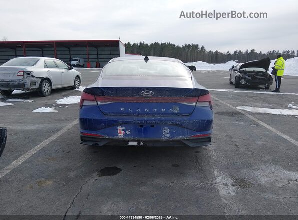 5NPLL4AG4MH014967 2021 HYUNDAI ELANTRA Blue 