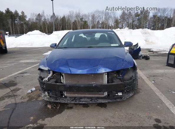 5NPLL4AG4MH014967 2021 HYUNDAI ELANTRA Blue Вид задньої частини салону