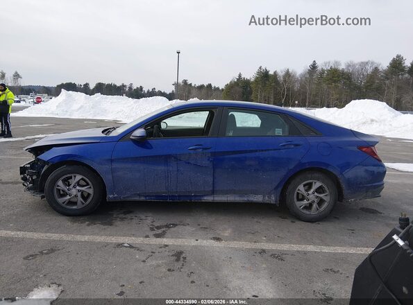 5NPLL4AG4MH014967 2021 HYUNDAI ELANTRA Blue 