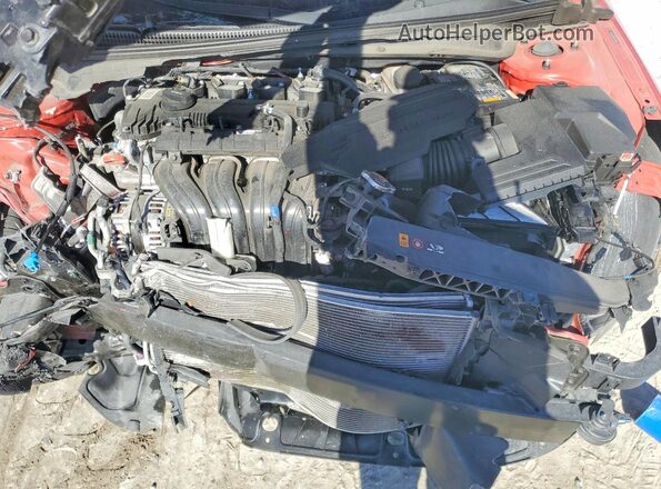 5NPLL4AG5MH050182 2021 HYUNDAI ELANTRA Red Սալոնի հետևի տեսք