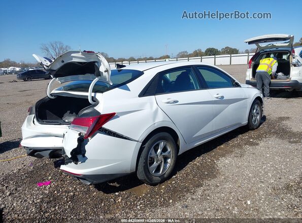 5NPLL4AG9NH084420 2022 HYUNDAI ELANTRA White უკანა მარჯვენა