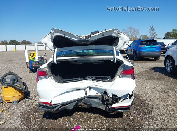 5NPLL4AG9NH084420 2022 HYUNDAI ELANTRA White წინა ხედი