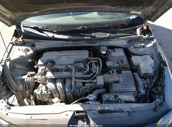 5NPLL4AGXMH050114 2021 HYUNDAI ELANTRA Gray უკანა ხედი