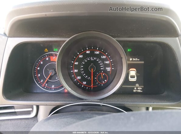 5NPLL4AGXMH050114 2021 HYUNDAI ELANTRA Gray უკანა სავარძლების ხედი