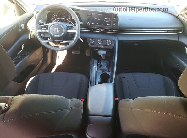 5NPLL4AGXNH072437 2022 HYUNDAI ELANTRA Black Dashboard view