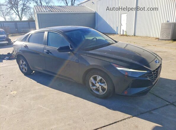 5NPLL4AGXNH072437 2022 HYUNDAI ELANTRA Black Front right