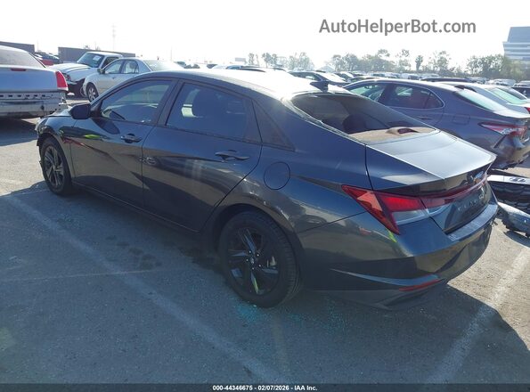5NPLM4AG0MH017619 2021 HYUNDAI ELANTRA Gray Задня ліва чверть