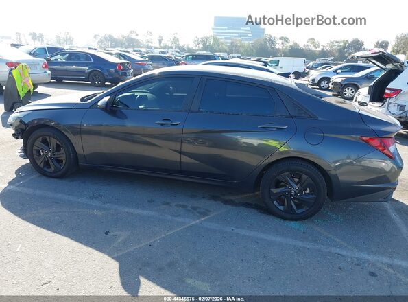 5NPLM4AG0MH017619 2021 HYUNDAI ELANTRA Gray 