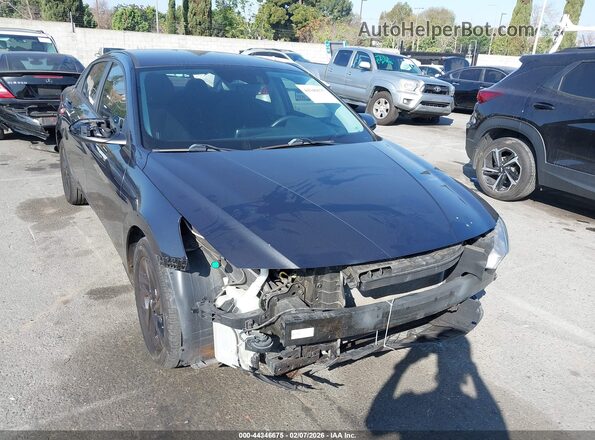 5NPLM4AG0MH017619 2021 HYUNDAI ELANTRA Gray Вид спереду