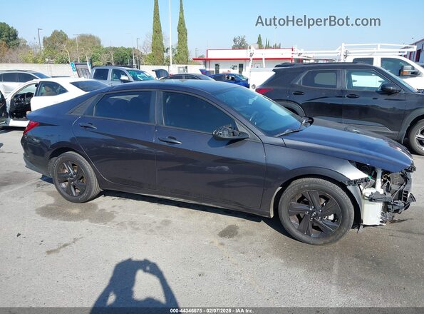 5NPLM4AG0MH017619 2021 HYUNDAI ELANTRA Gray Панорамний вид салону 360°