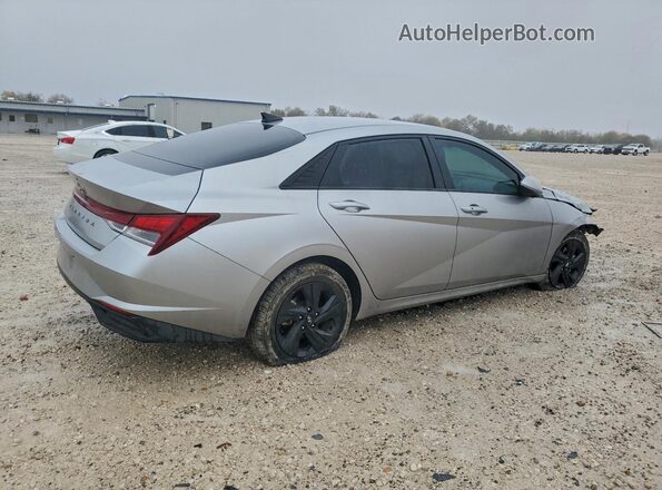 5NPLM4AG0MH037501 2021 HYUNDAI ELANTRA Silver Հետևի աջ