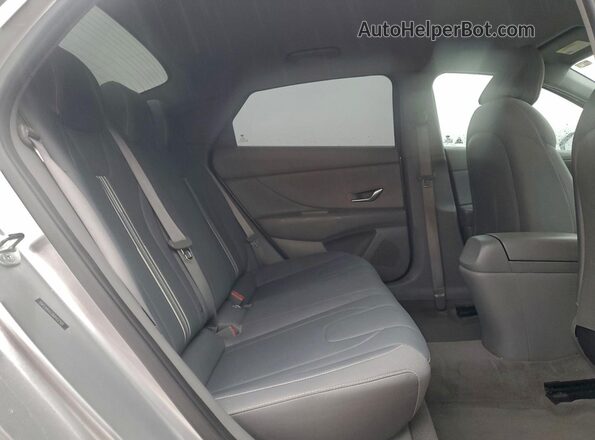 5NPLM4AG0MH037501 2021 HYUNDAI ELANTRA Silver Հետևի նստատեղերի տեսք