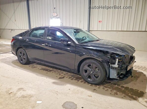 5NPLM4AG1NH063848 2022 HYUNDAI ELANTRA Black Передня права чверть