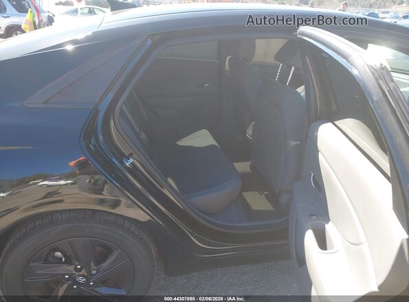 5NPLM4AG4NH059633 2022 HYUNDAI ELANTRA Black Вид наклейки з VIN-кодом