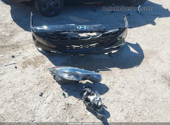 5NPLM4AG4NH059633 2022 HYUNDAI ELANTRA Black Вид панелі приладів