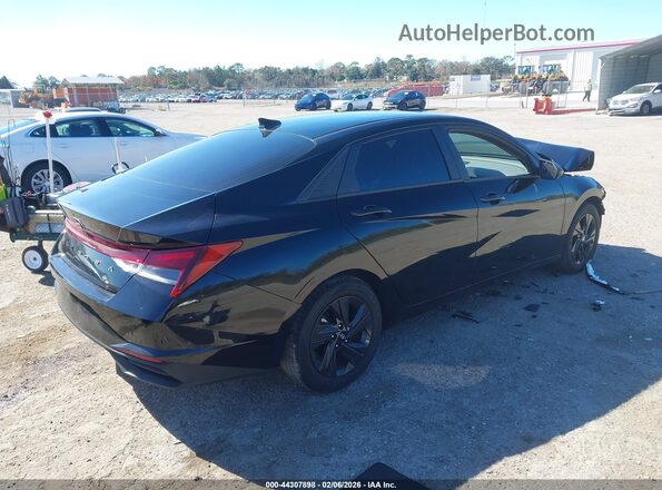 5NPLM4AG4NH059633 2022 HYUNDAI ELANTRA Black Задня права чверть