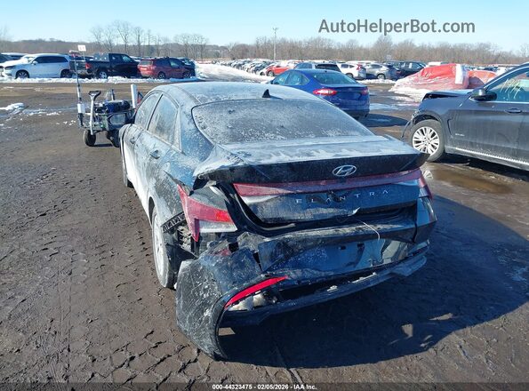 5NPLM4AG6MH002526 2021 HYUNDAI ELANTRA Black წინა ხედი