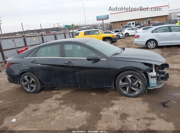 5NPLP4AG4NH059610 2022 HYUNDAI ELANTRA Black Widok wnętrza 360 stopni