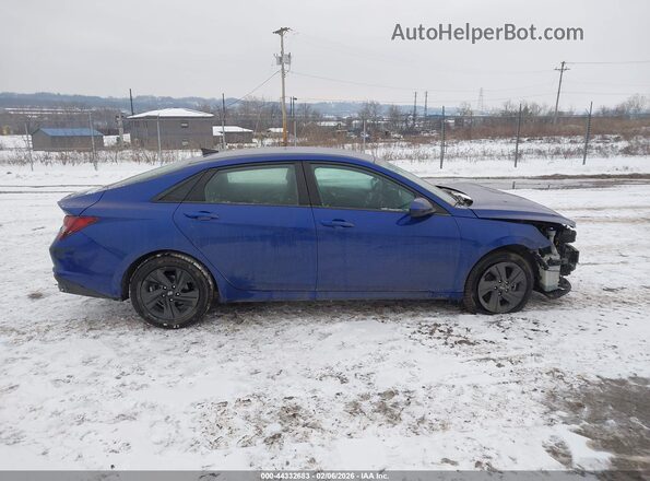 5NPLS4AG2MH031592 2021 HYUNDAI ELANTRA Blue Vista interior de 360 grados