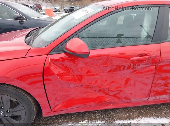 5NPLS4AG6NH080831 2022 HYUNDAI ELANTRA Red Вид спереду