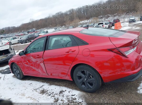 5NPLS4AG6NH080831 2022 HYUNDAI ELANTRA Red Панорамний вид салону 360°