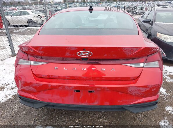 5NPLS4AG6NH080831 2022 HYUNDAI ELANTRA Red 