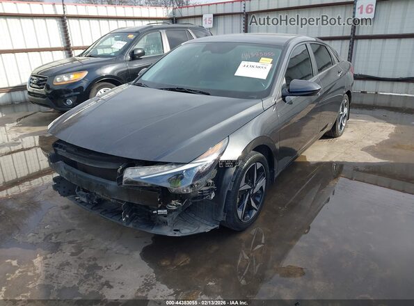5NPLS4AG6PH107593 2023 HYUNDAI ELANTRA Gray Front left
