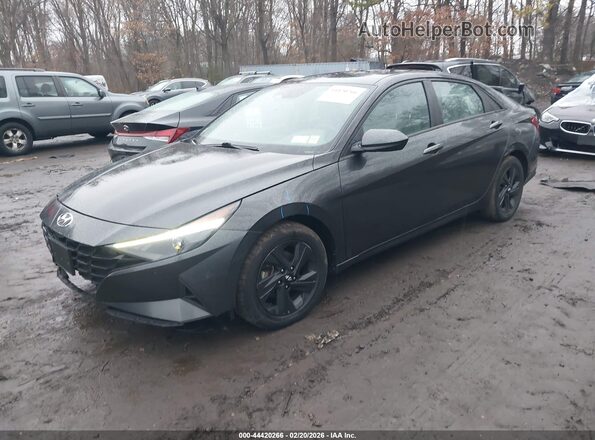 5NPLS4AG9NH071976 2022 HYUNDAI ELANTRA Gray წინა მარცხენა ხედი სამი მეოთხედიდან
