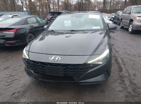 5NPLS4AG9NH071976 2022 HYUNDAI ELANTRA Gray ხელსაწყოთა პანელის ხედი