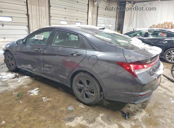5NPLS4AGXMH004589 2021 HYUNDAI ELANTRA Gray Trasero izquierdo