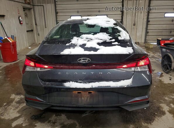 5NPLS4AGXMH004589 2021 HYUNDAI ELANTRA Gray Vista trasera